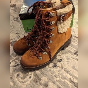 Sam Edelman "Tenlee" boot, Brown suede size 7